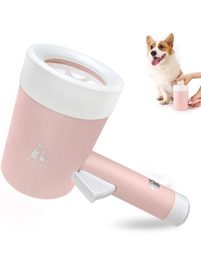 SYOSI Dog Paw Cleaner Portable Dog and Cat Paw Cleaning Cup 360 ° Rotation Automatic Cleaning Pet Paws - Image 1