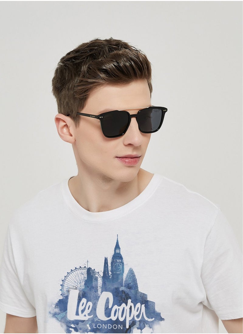 Lee Cooper - Polarized Sunglasses for Men and Women - Double Bridge Fashion Shades - Image 1