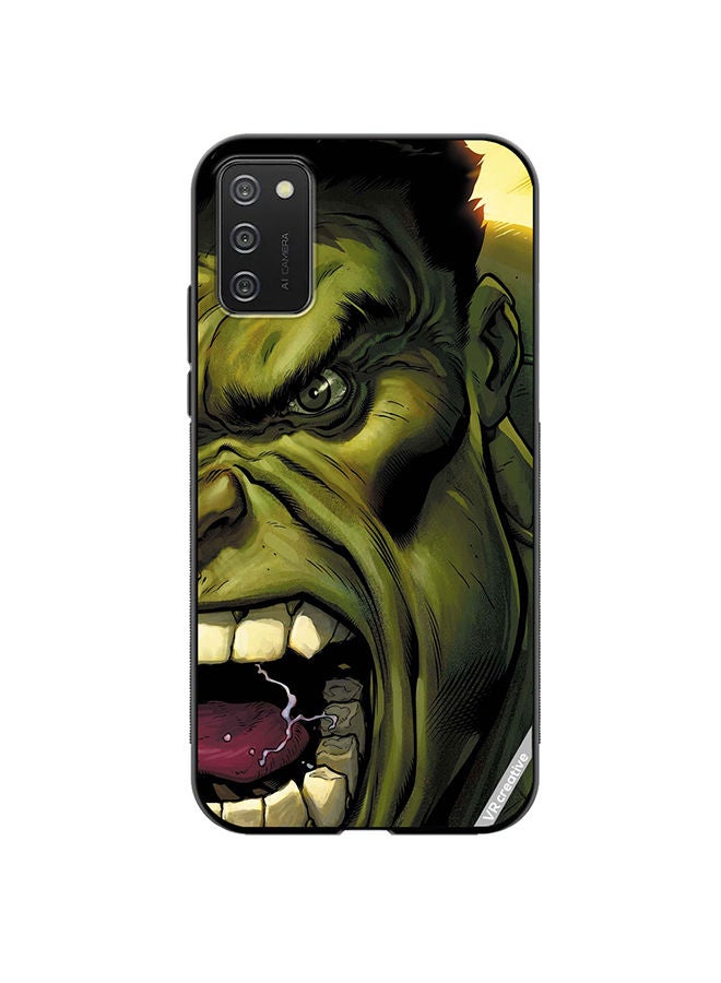 VR CREATIVE Protective Case Cover For Samsung Galaxy A02s Hulk Design Multicolour - Image 1