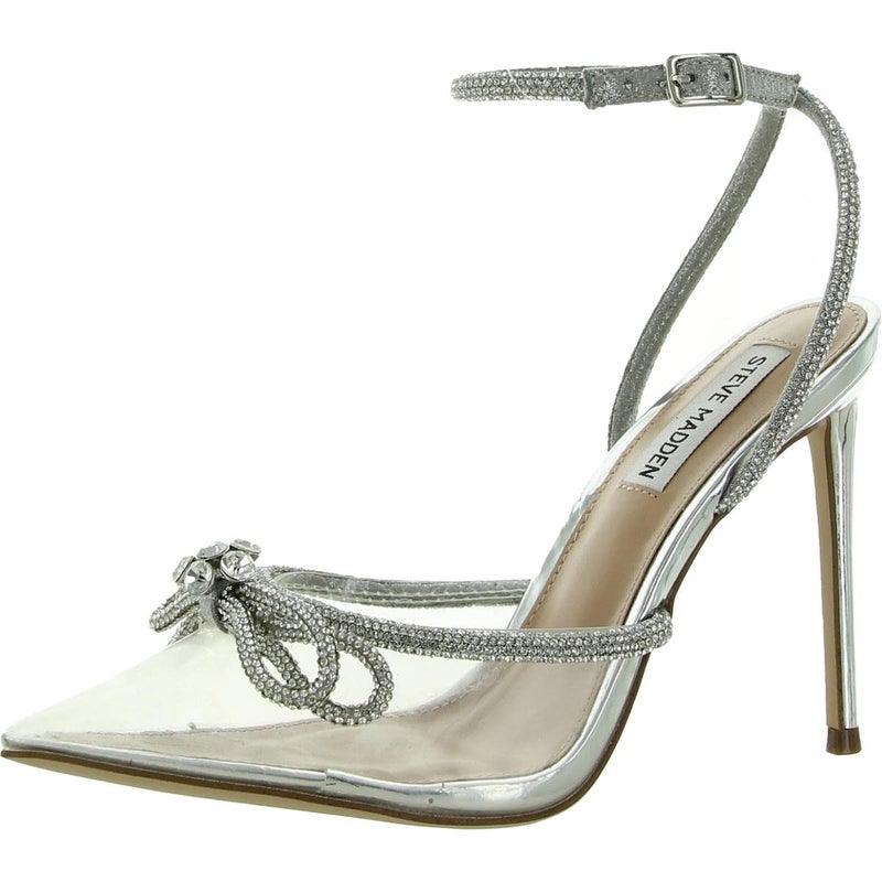 Steve Madden Womens Viable Pump Clear 9