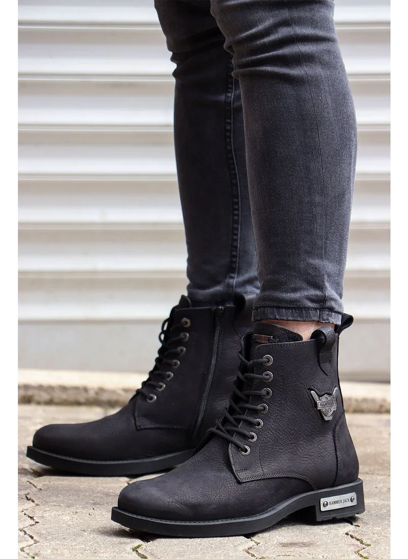 Hammer Jack 15200 Leather Zippered Men's Boots (40-45)