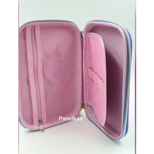 Pancikaa Designer Cute Premium Stylish Multipurpose Unicorn Pencil Box Pencil Case Large Capacity Hardtop EVA Pouch Organizer - Image 3