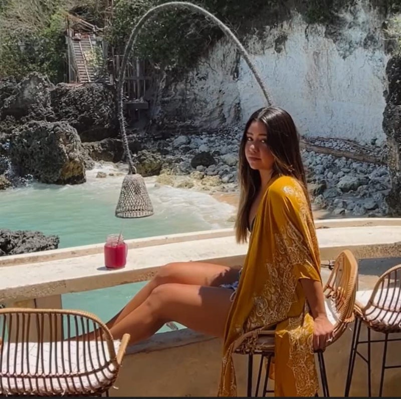 Breezy Lane كيمونو بريزي لين للنساء لتغطية ملابس السباحة كيمونو شاطئي تغطية صيفية كاردigans ملابس عطلة ملابس منتجع - Image 2