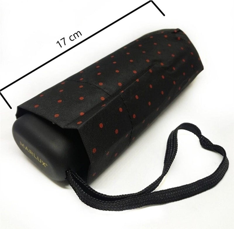Marlux Black Polka Dot Bag Women's Umbrella M21MAR210PR01  - Image 3