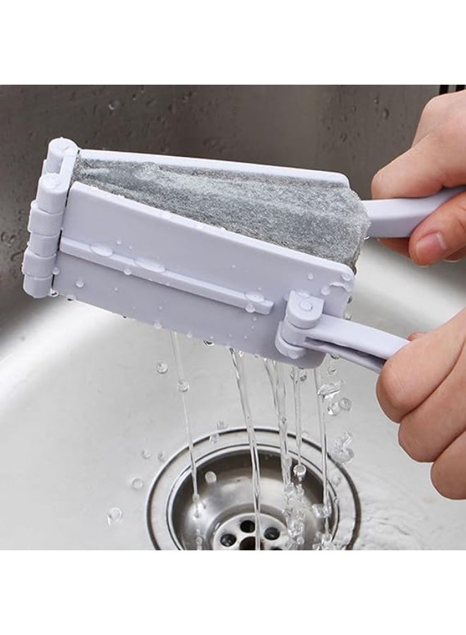 فرشاة تنظيف إسفنجية قابلة للطي، محمولة، للتحكم في الماء، فرشاة تنظيف المطبخ الإسفنجية - Image 4