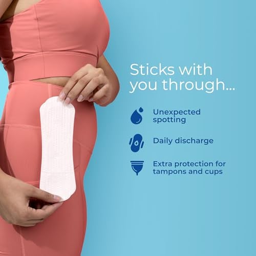 Nua Everyday Comfort Panty Liner for Women Daily Use | Pack of 48 liners - 190mm | For White Discharge, Spotting & Non Period Leakages | Individually Wrapped | Zero Irritation | Super-thin | Stays in Place | Instant Absorption | Softest Top sheet | 100% Toxic-Free | Panty Liner Pads Sanitary Napkins - Image 5