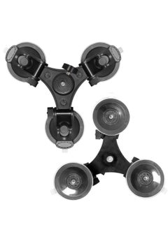 Generic Triple DSLR Camera Mount Suction Cup Holder for GoPro Hero 9/8/7/6/5/4/3 DJI Osmo Sjcam Yi Action  - Image 3