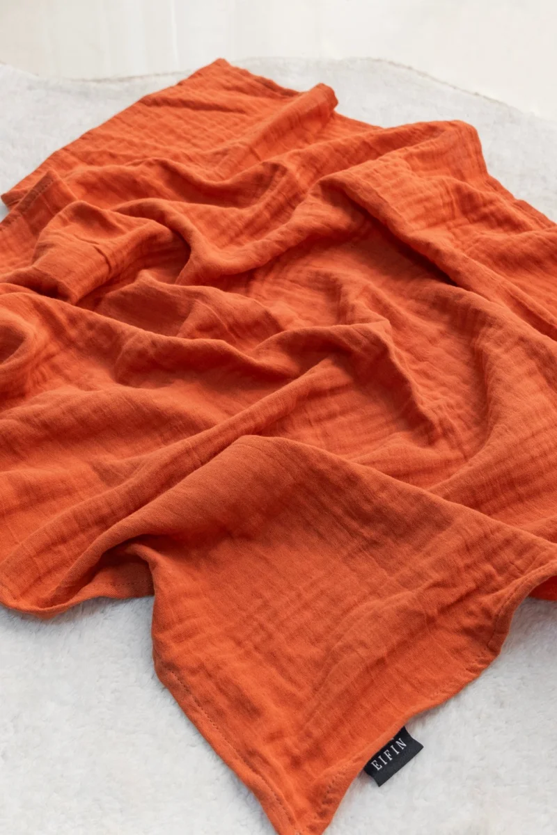EIFIN Muslin Coverlet Set of 3 Cotton 70X80 cm