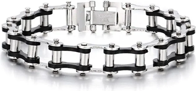 Chavin Thick Chain Design Steel Men's Bracelet EN99