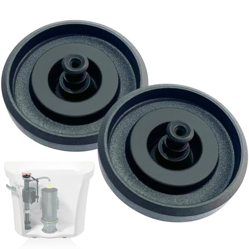 TOHAXPLS 83143 Toilet Fill Valve Seal Replacement Part Compatible with Kohler Toilet Tank Fill Valve Rubber Seal Diaphragm - Durable, Easy DIY Fix (Pack of 2) - Image 1