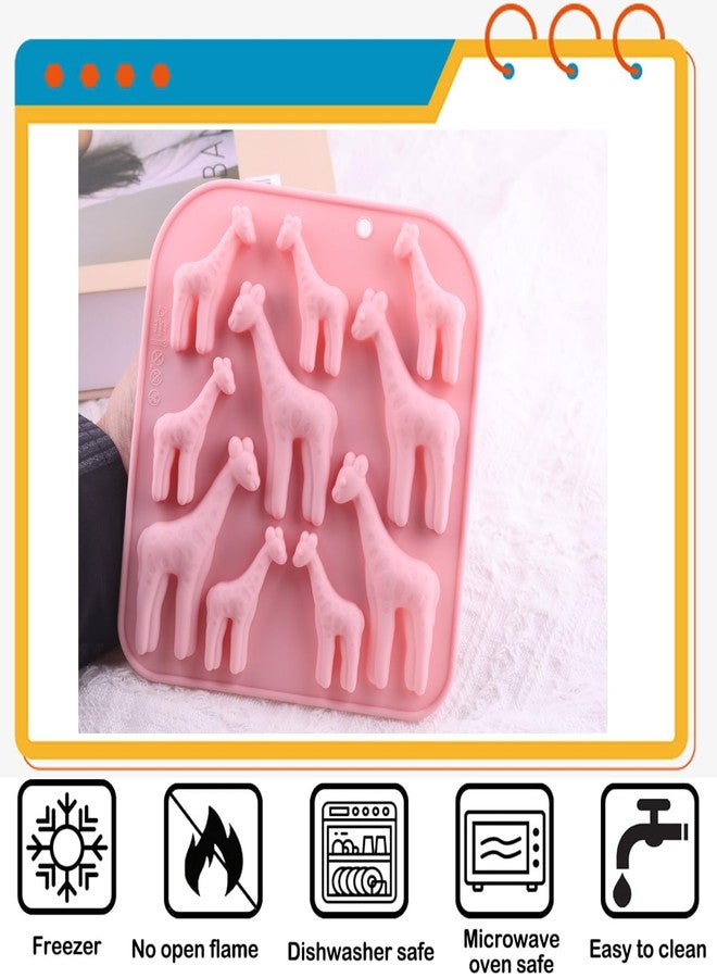 YIMINGMOLD قوالب سيليكون على شكل زرافة من YIMINGMOLD لصنع الحلوى والشوكولاتة - Image 3