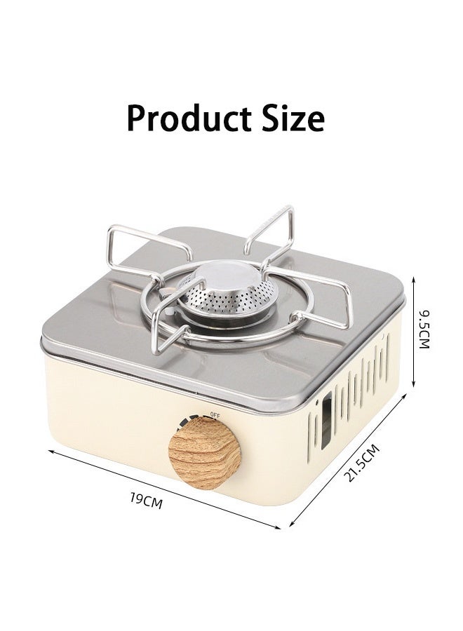 GMORO Ultra Lightweight Portable Gas Stove - Multi-functional Cassette Gas Stove for Outdoor Camping, Fishing, and Indoor Cooking, No Power Supply Needed, Perfect for All Your Adventures - Image 4