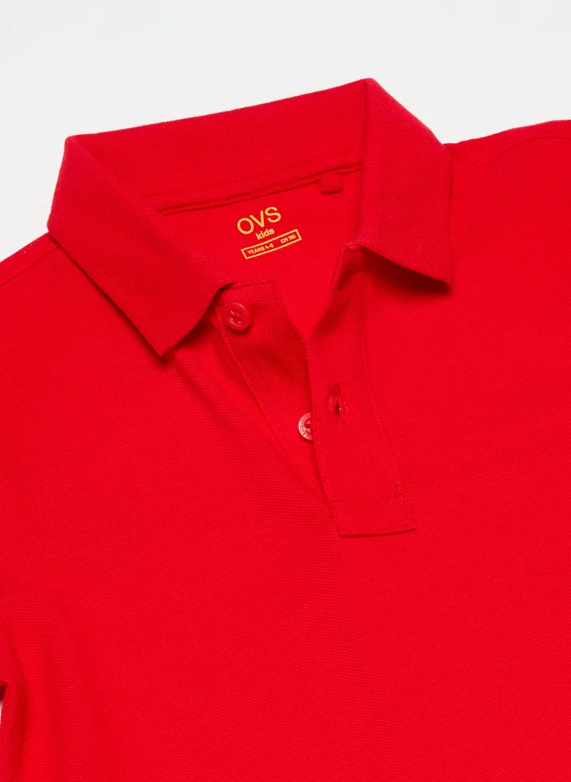 Ovs Ovs Polo S/S     Red