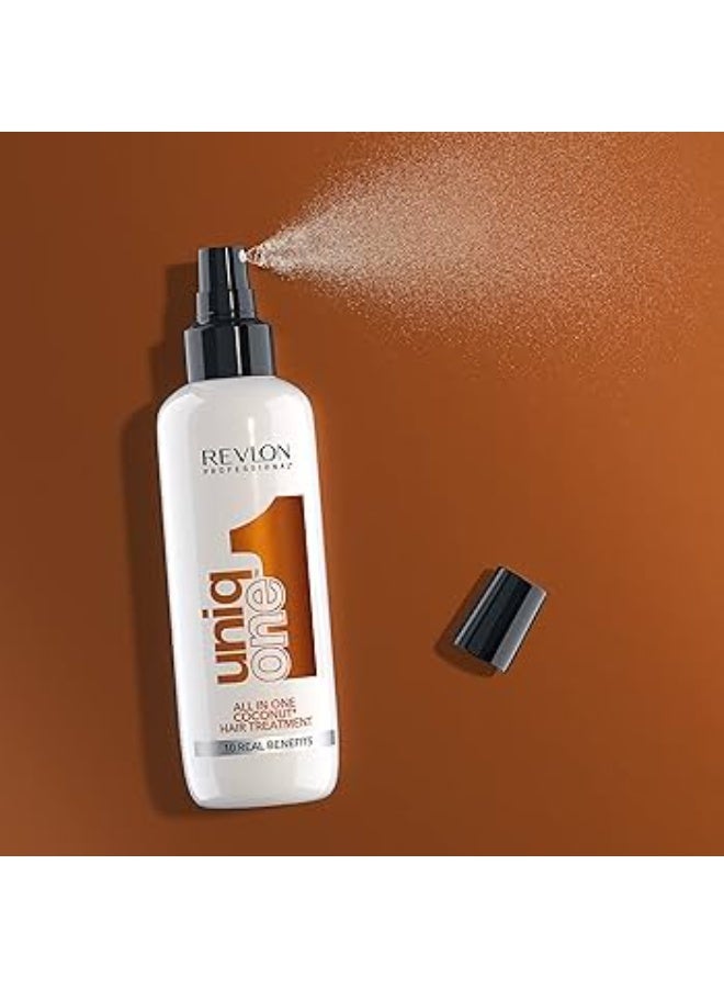 ريفلون بخاخ ريفلون يونيك ون لعلاج الشعر بجوز الهند 150 مل - Image 3