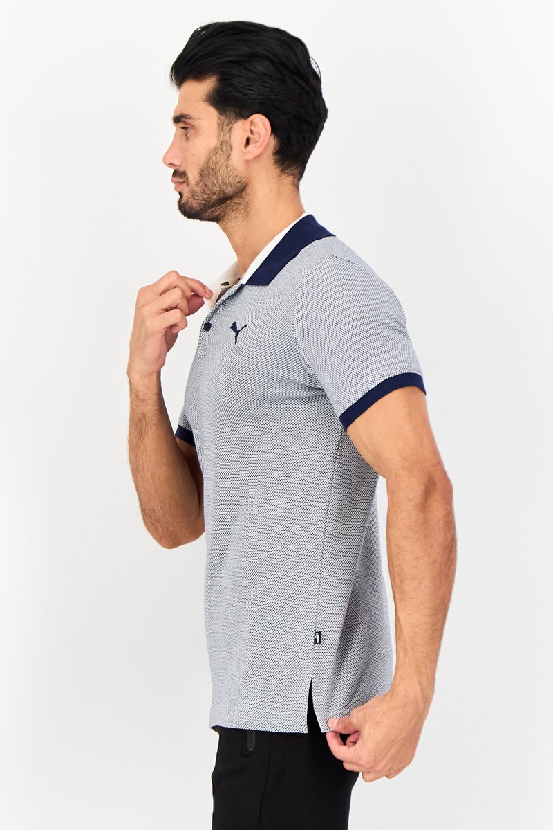 PUMA Men Sportswear Fit Short Sleeve Outdoor Polo Shirt, Multicolor - Image 2