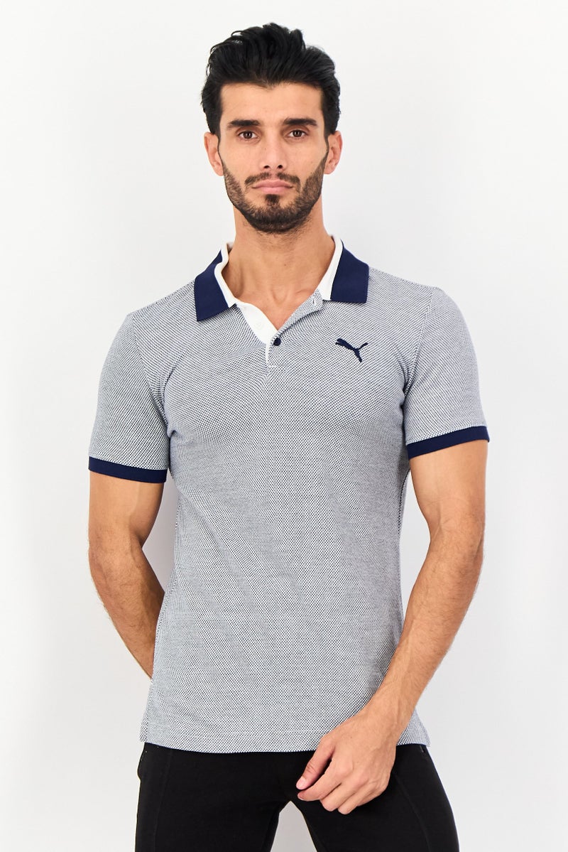 PUMA Men Sportswear Fit Short Sleeve Outdoor Polo Shirt, Multicolor - Image 1