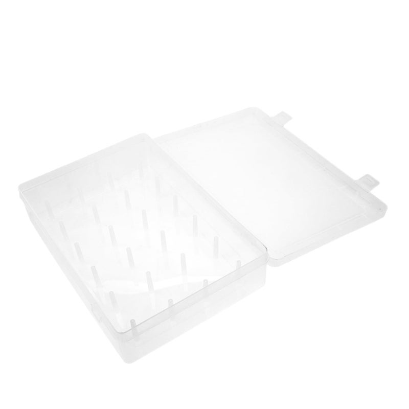 SEWOART Sewing Thread Storage Box Spool Organizer Transparent Window Multifunctional Thread Holder For Easy Access Home Sewing Supplies And Crafts - Image 2