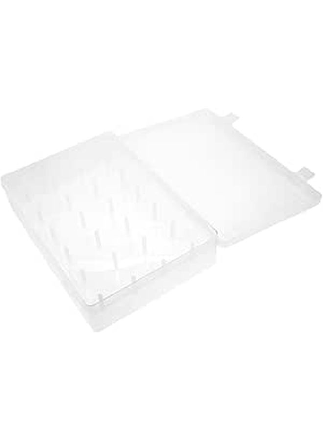 SEWOART Sewing Thread Storage Box Spool Organizer Transparent Window Multifunctional Thread Holder For Easy Access Home Sewing Supplies And Crafts - Image 1