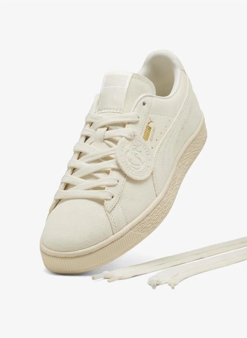 Puma PUMA White-PUMA White Suede Charles F. Stead II Sneakers Unisex  | Best Price UAE