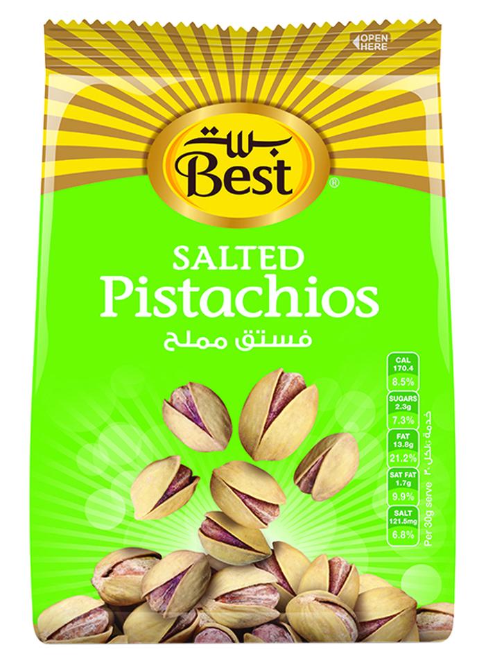 noon Best Salted Pistachios 150grams + Barbican Pomegranate Flavoured Non-Alcoholic Malt Beverage NRB Pomegranate 330ml Pack of 6 - Image 2