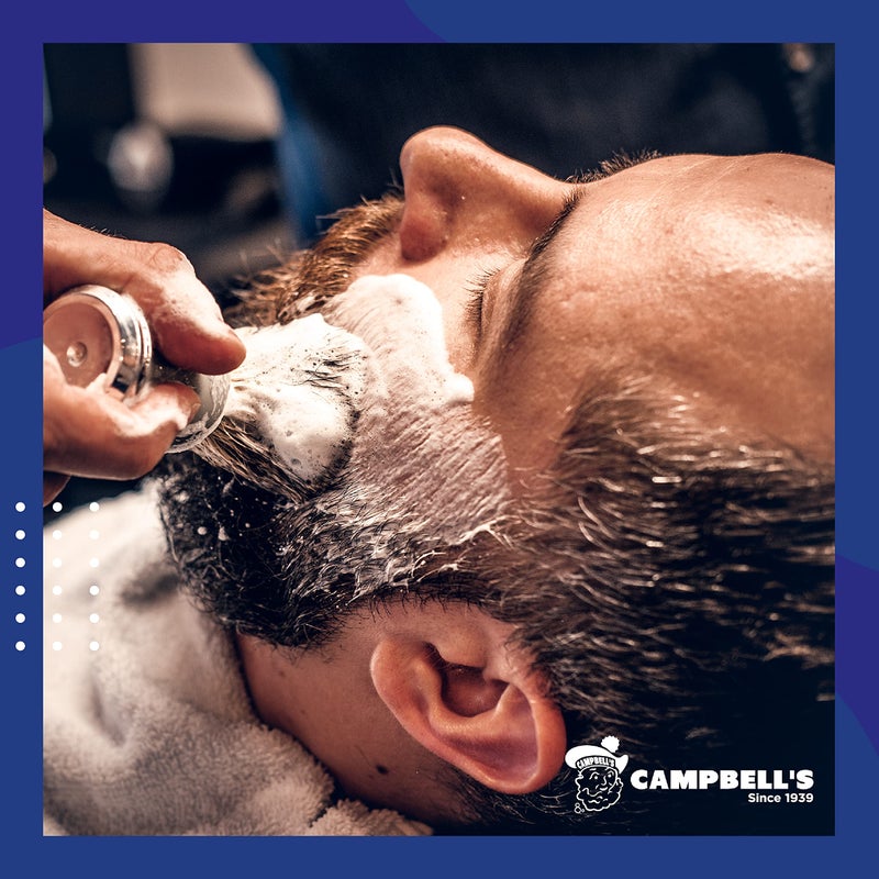 Campbell's Liquid Shave Cream 8 oz for Barbers - Image 5