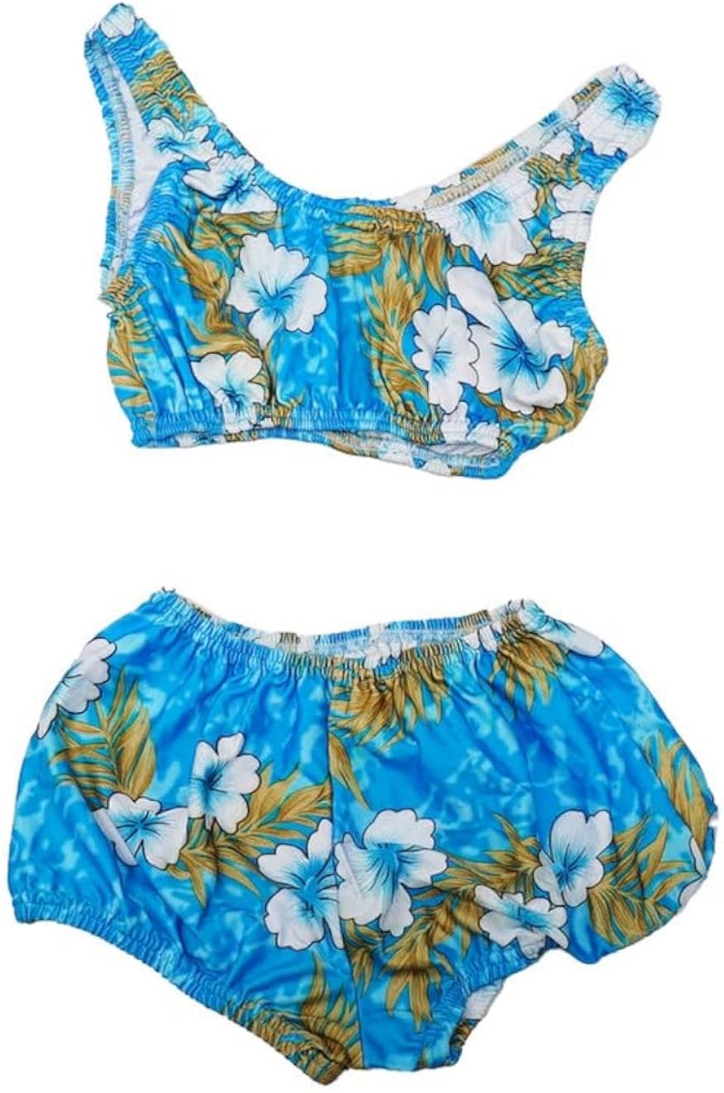 Perfect M-701-78 Girls Cut Out Swimsuit 3 Years 4 Years - Multi Color
