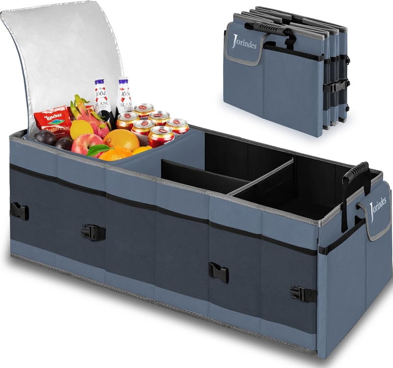 Jorindes Insulated Trunk Organizer with Built-in Cooler Bag - Image 1