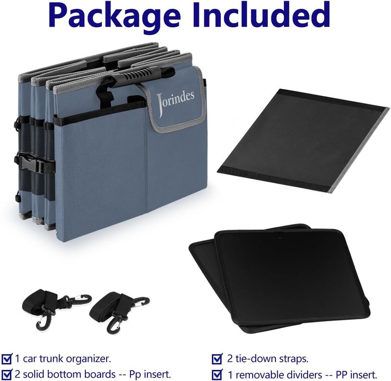Jorindes Insulated Trunk Organizer with Built-in Cooler Bag - Image 3