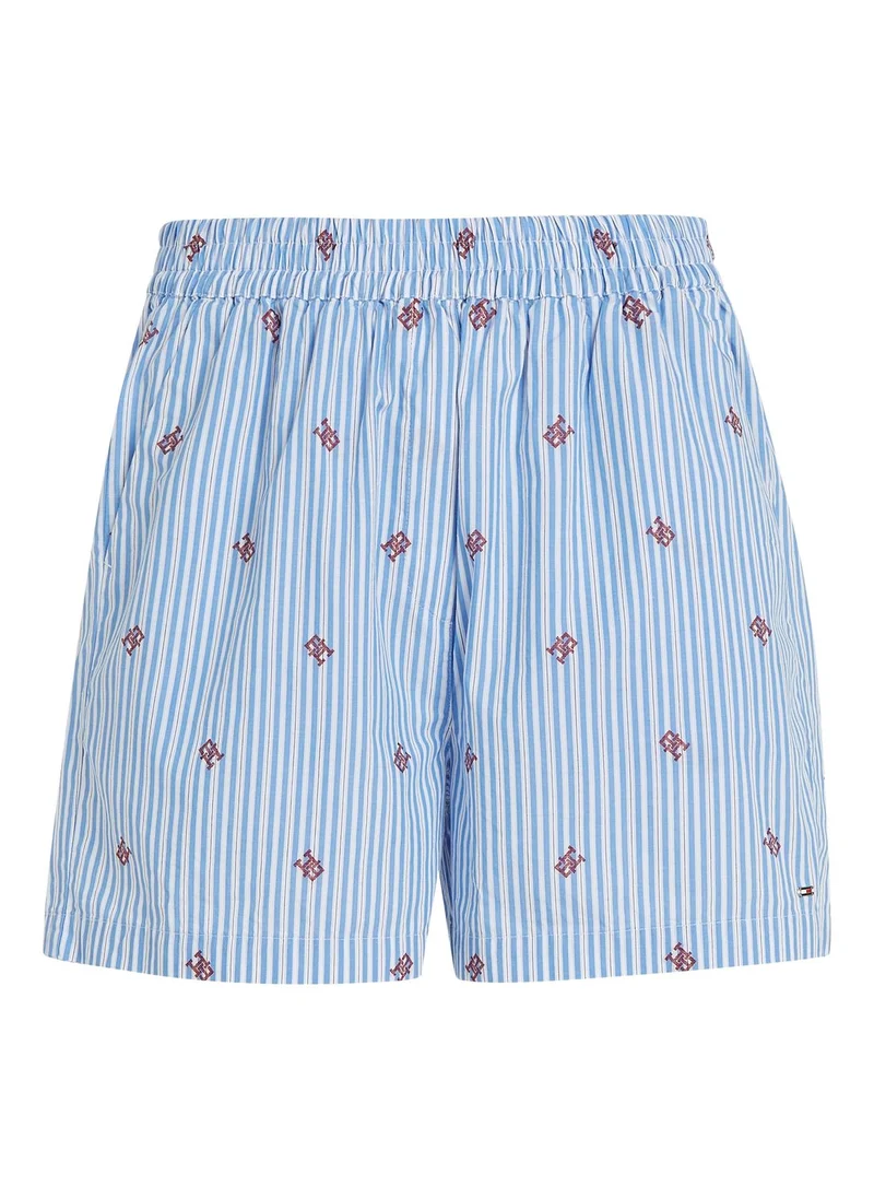 TOMMY HILFIGER High Waist Striped Shorts