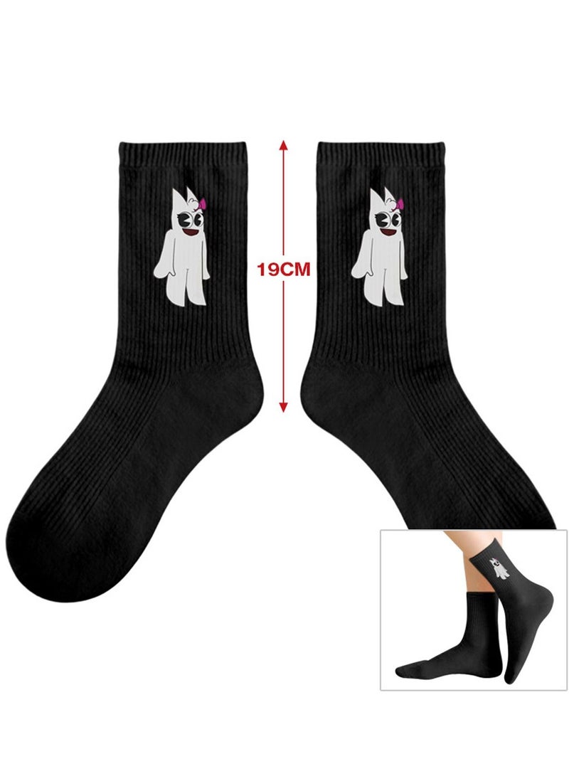 Ban Ban Garden Game peripheral printed socks, medium bucket breathable sweat-absorbing odor casual socks, 6 pairs - Image 2