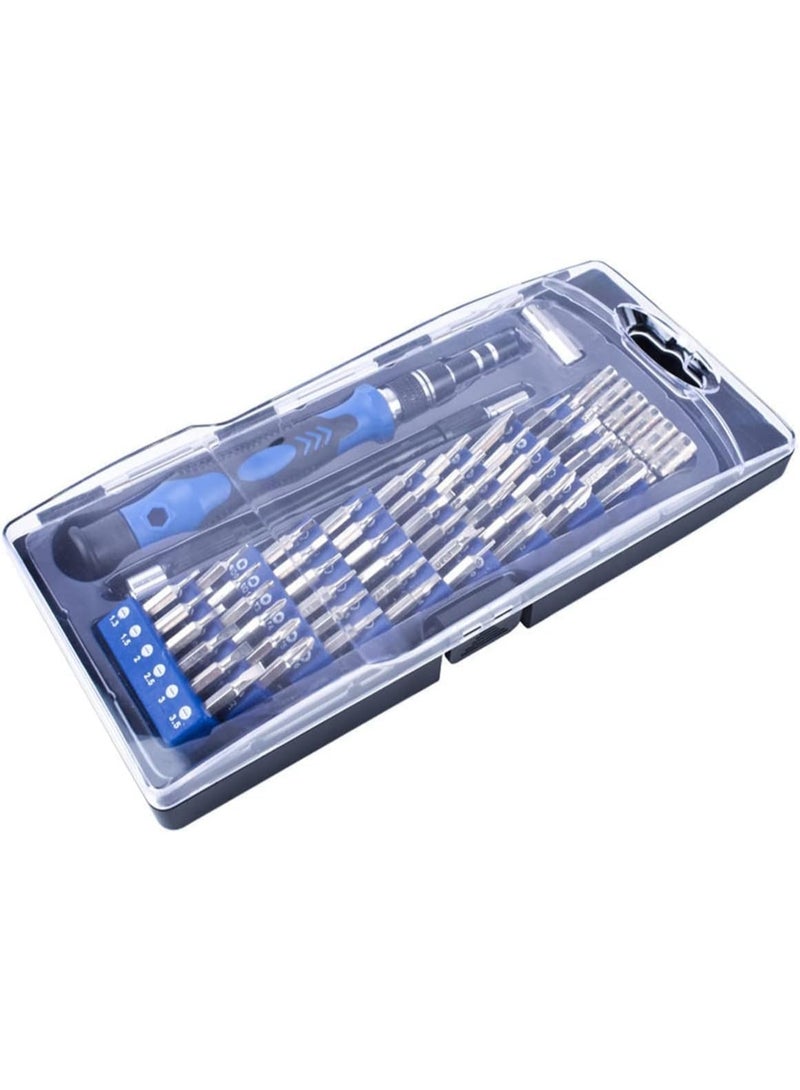 58 in 1 Precision Screwdriver Set - Professional Magnetic Repair Tool Kit with 54 Screwdriver Bits and Shockproof Storage Box, Perfect for Repairing Smartphones, Laptops, Watches, Glasses, Cameras - Image 1