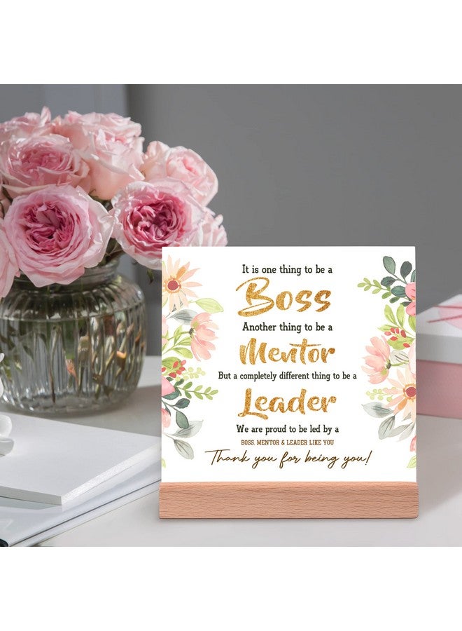 Pandasch Boss Day Gifts For Women, Best Gifts For Boss Female - Unique Office Desk Card With Warm Words, Funny Boss Lady Gifts For Birthday, Going Away, Boss Day - Thank You Gifts For Your Female Boss - Image 3