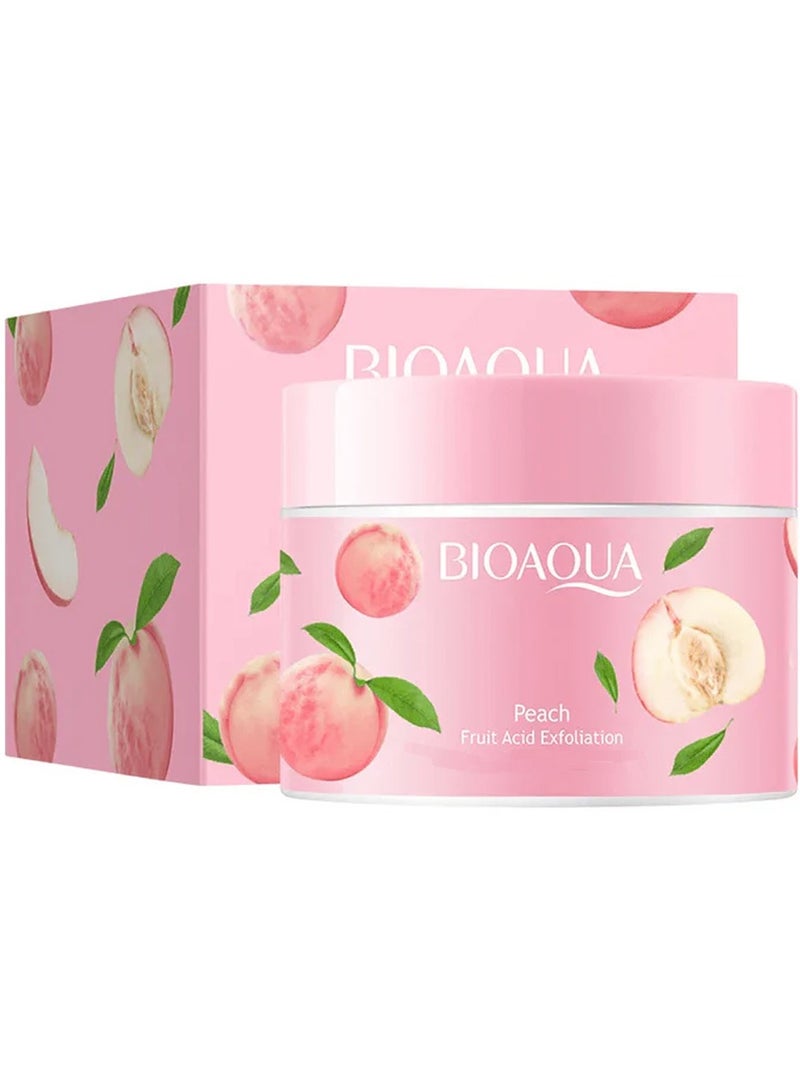 BIOAQUA Peach Extract Fruit Acid Exfoliating Face Gel Cream - Image 2