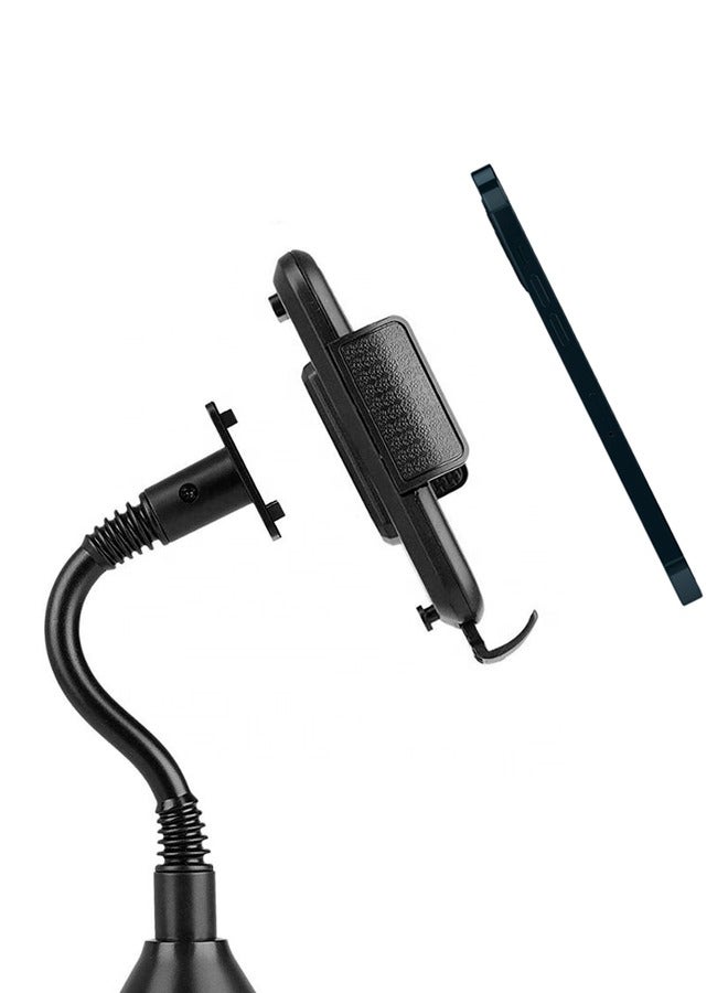 Urise Car Phone Holder 360° Adjustable Cup Mobile Stand Accessories Automobile Mount Compatible for iPhone Samsung and All Smartphones - Image 4