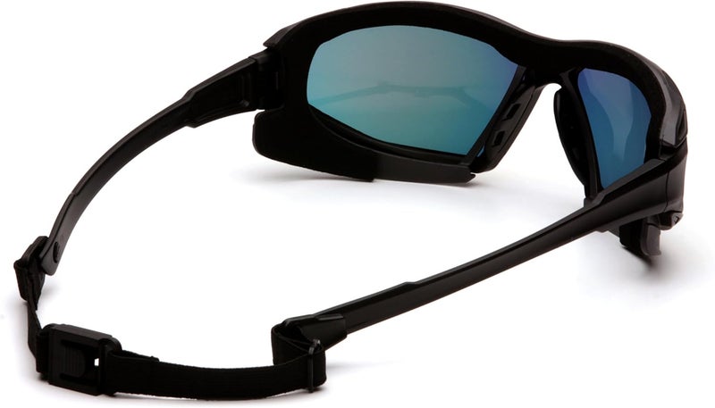 Pyramex Safety Highlander XP Eyewear with Sky Red Mirror Anti-Fog Lens - Image 4