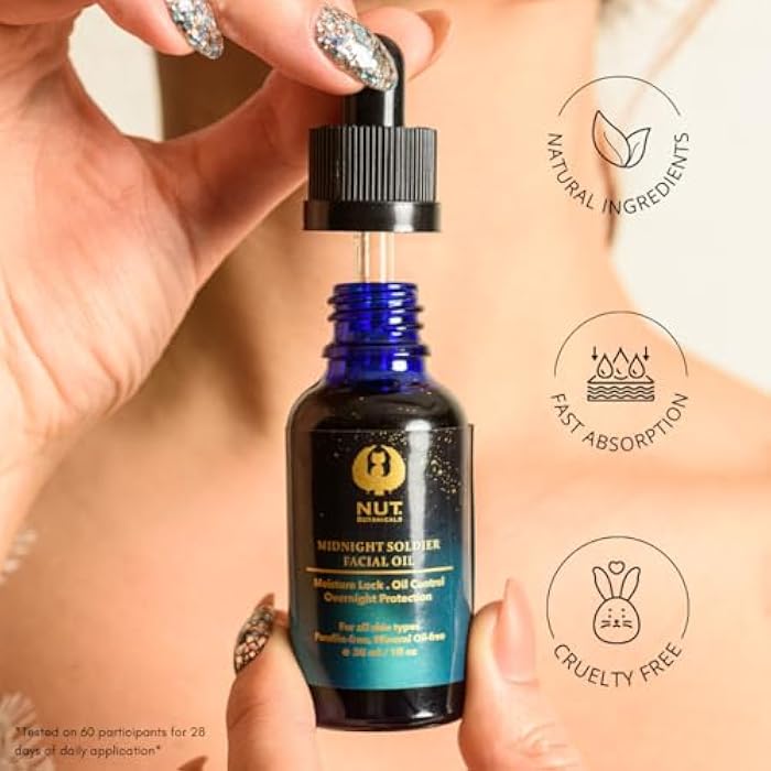 NUT Botanicals Midnight Soldier Facial Oil 30 ml - Image 5