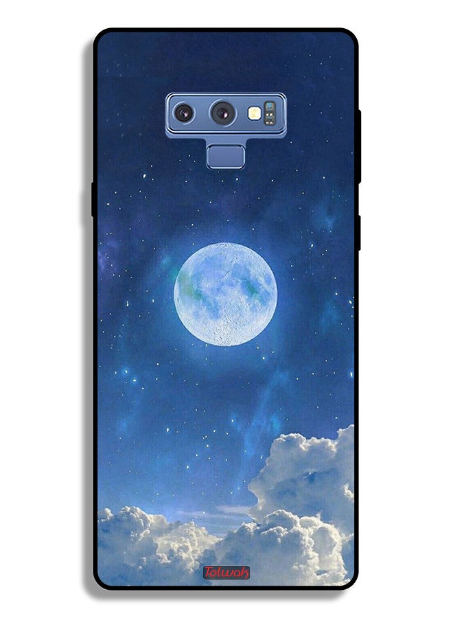 Tolwak Samsung Galaxy Note 9 Protective Case Cover Moon Clouds  - Image 2