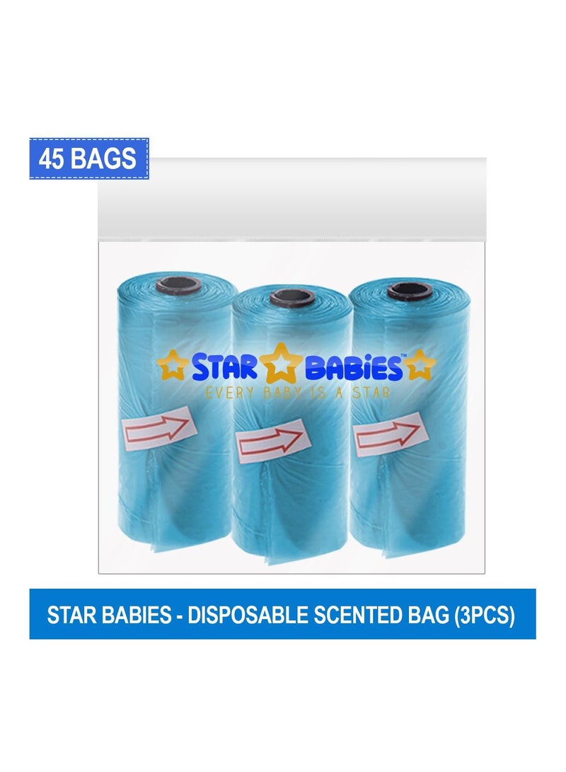 Star Babies - Scented bag - Pack of 3 - Blue - Image 3