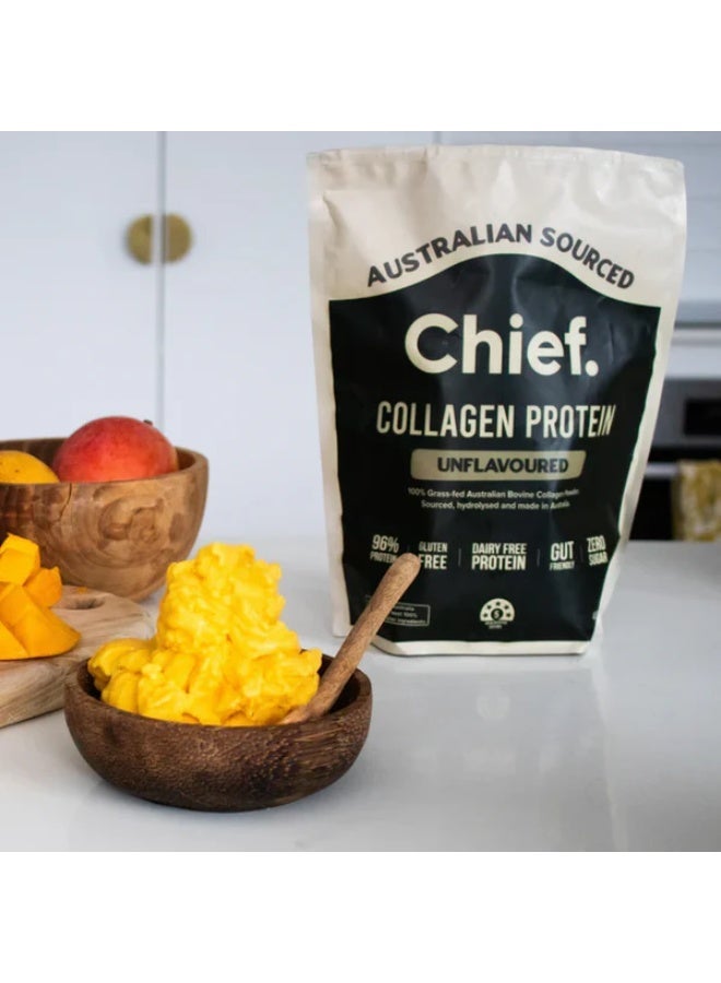 Chief Grass-Fed Collagen Protein Powder – Unflavoured, 30 Servings - Image 2
