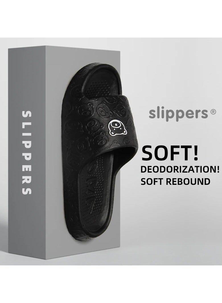 سوفت شباشب غير قابلة للانزلاق لباس خارجي نسائي جديد للحمام والحمام والصنادل المنزلية الداخلية للإناث للصيف إيفا - Image 1