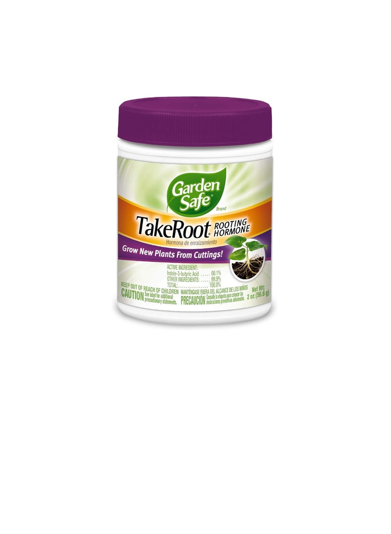 Garden Safe Brand TakeRoot Rooting Hormone, Helps New Plants grow from Cuttings, 2 Ounces, 1 Pack - Image 1