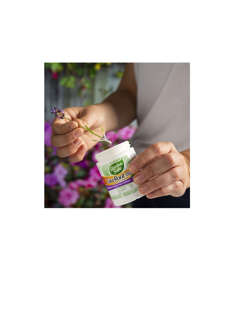 Garden Safe Brand TakeRoot Rooting Hormone, Helps New Plants grow from Cuttings, 2 Ounces, 1 Pack - Image 2