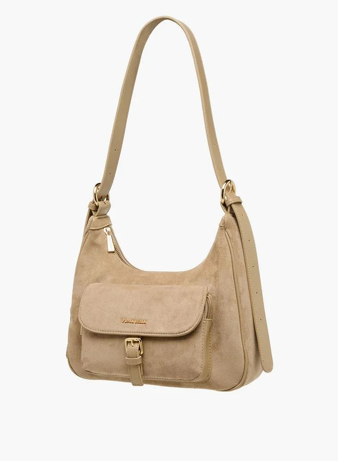 فلورا بيلا من شو إكسبرس حقيبة كتف صلبة بحزام قابل للتعديل