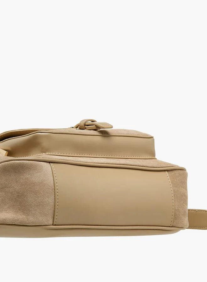 فلورا بيلا من شو إكسبرس حقيبة كتف صلبة بحزام قابل للتعديل