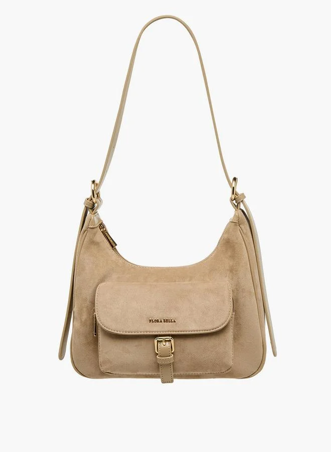 فلورا بيلا من شو إكسبرس حقيبة كتف صلبة بحزام قابل للتعديل