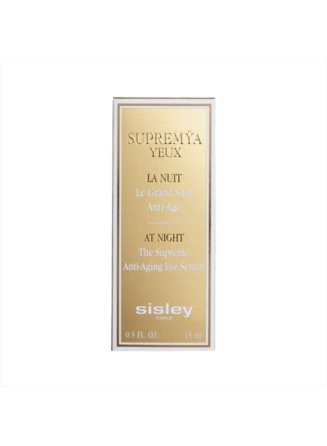 sisley PARIS SISLEY Sisley Supremya Eyes at Night The Supreme Anti-Aging Eye Serum, 0.52 Ounce, 0.52 Fl Ounce () (3473311540508)  - Image 2