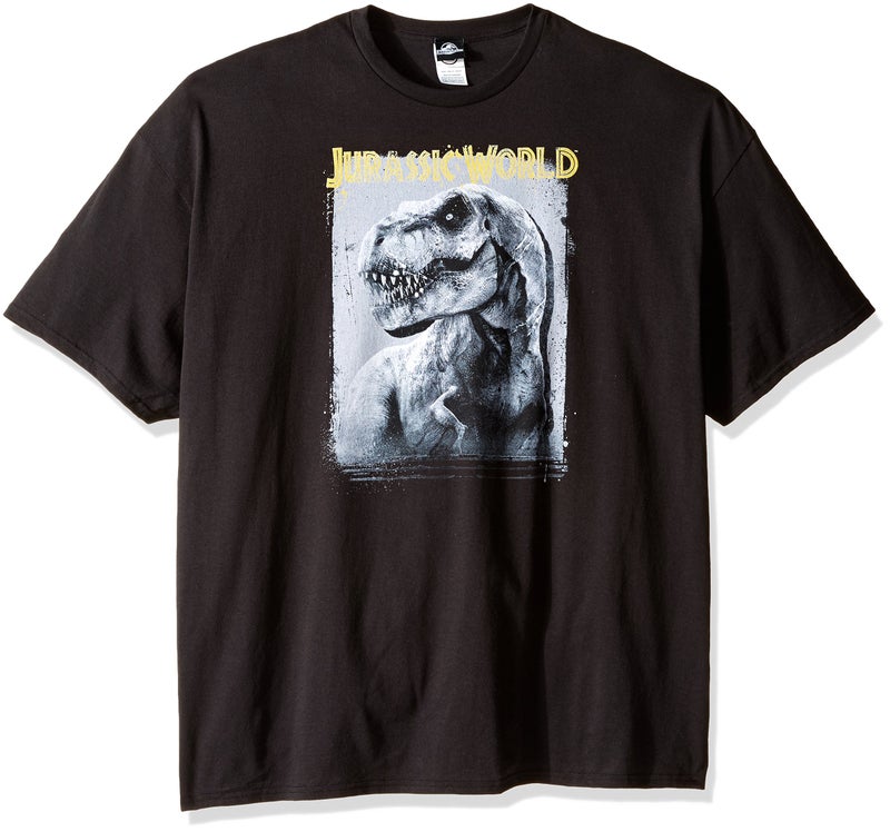 Jurassic Park Men's Big Rex Mug T-Shirt, Black, XXX-Large - Image 3