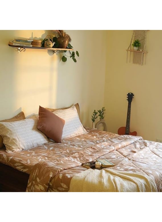 Pankhhari Pankhhari 220 GSM Microfiber Reversible AC Comforter Blanket for Winter Double Size Bed Set  - Image 1