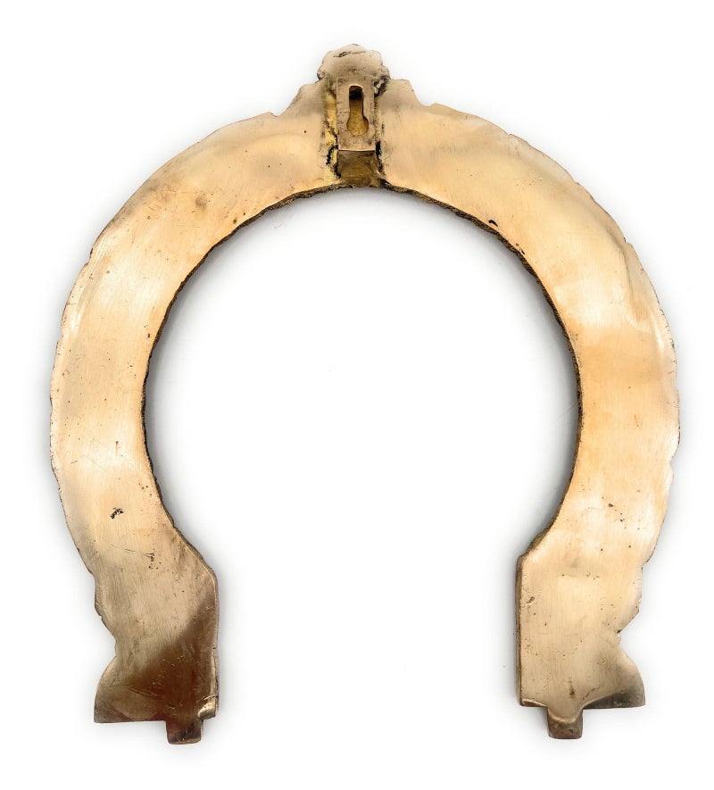 Bhunes Brass Prabhavali Halo Frame for Murti, Decorative Aura Arch for Ganesh Krishna Laxmi Shiva Parvati Vishnu Lakshmi Idol Pooja Temple Decor, Gold, 11 Inch, 1 Piece - Image 5