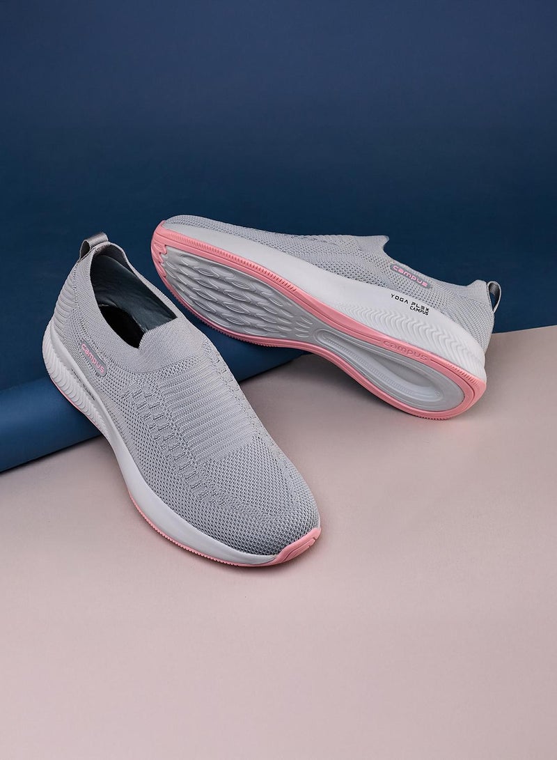 CAMPUS Women's Grey Slip On Shoes - Lightweight Shoes, Minimalist Designed for Elegance - Image 1
